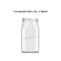 1 Kg Square Fancy (Honey) Glass Jar 77 mm RO Neck