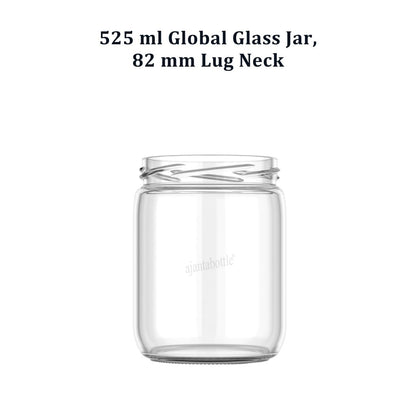 525 ml Global Glass Jar