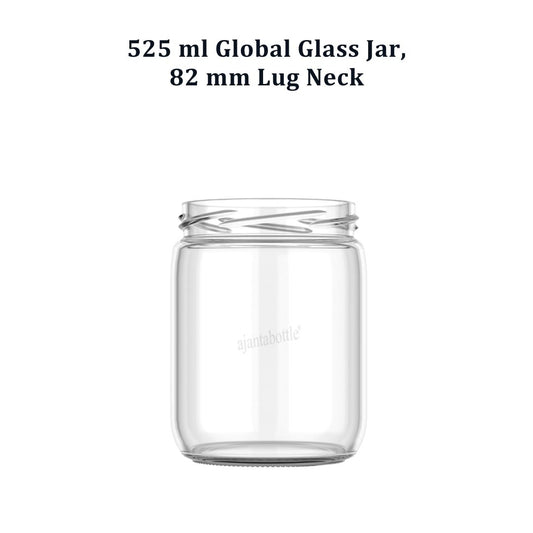525 ml Global Glass Jar