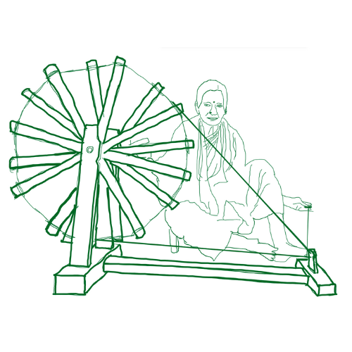 చేతి రుమాలు పొందూరు ఖద్దరు వస్త్రంతో | Hand kerchief made of Ponduru Khaddar cotton cloth