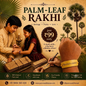 Palmleaf Rakhi Combo 4