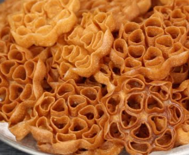 ఎద్దు గానుగ నూనె గోధుమ గులాబీ పువ్వులు |Bull Driven Oil Wheat / Aata Rose Cookies