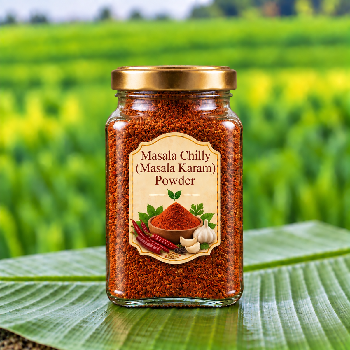 దంచిన కూర కారం పొడి | Stone-mortared Curry chilli / Curry spice powder