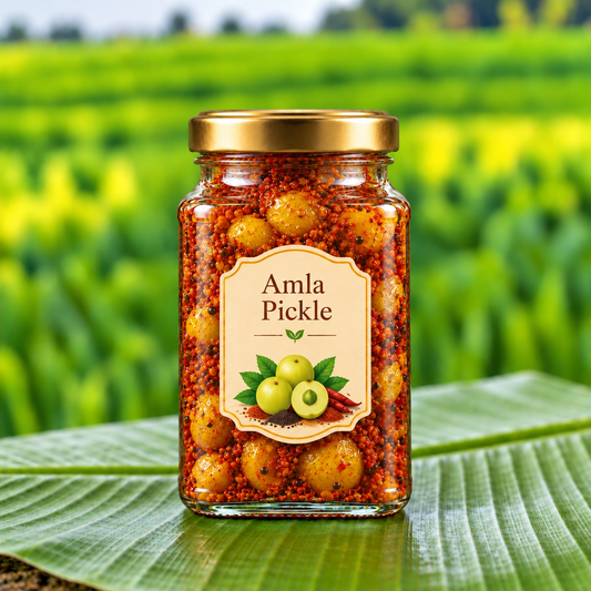 ఉసిరికాయ ముక్కల పచ్చడి | Traditional Stone Grinded mix with Amla pieces Pickle
