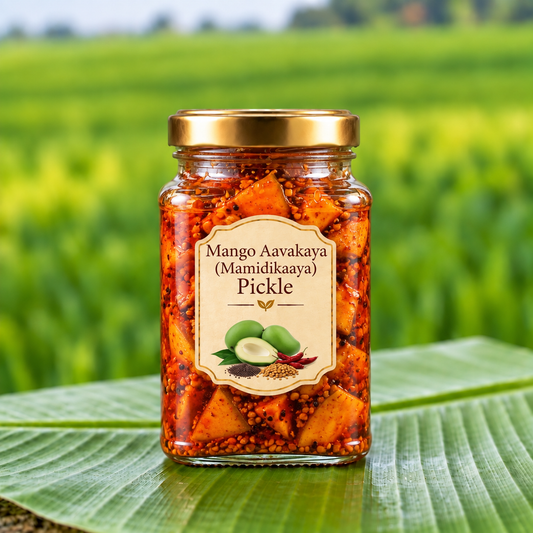 మామిడి ఆవకాయ పచ్చడి | Mango Avakaya Pickle