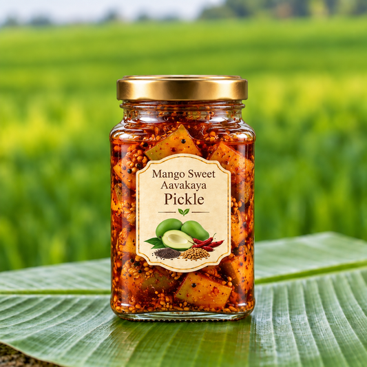 మామిడి తీపి ఆవకాయ పచ్చడి | Mango Sweet Avakaya Pickle