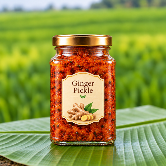 అల్లం రోటి పచ్చడి | Traditional Stone Grinded Ginger Pickle