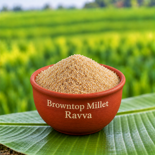 తిరగలి అండు కొర్రలు పిండి | Stone Grinded Browntop millet Flour