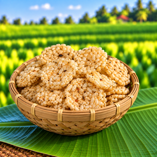 పేలాల వడియాలు / నెయ్యి వడియాలు | Puffed Rice / Ghee Papads
