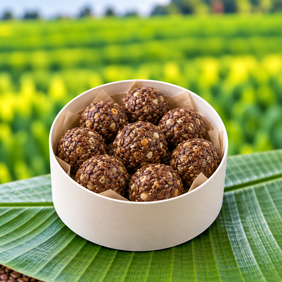 బెల్లం అవిసె గింజలు పల్లి లడ్డు | Jaggery Flax Seed & Peanut Laddu