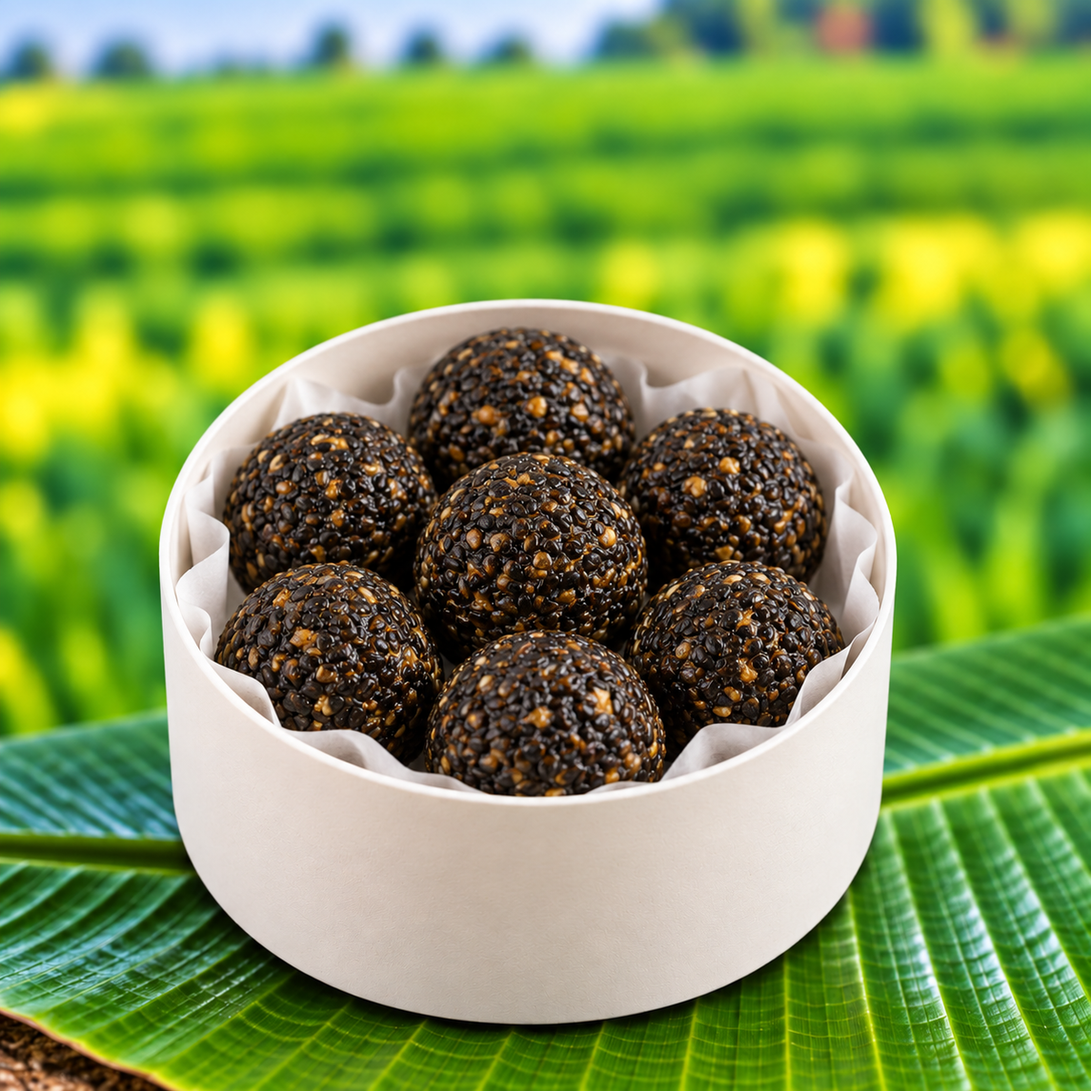 బెల్లం నల్ల నువ్వుల చిమ్మిలి |Sprinkle with Jaggery Black sesame seeds