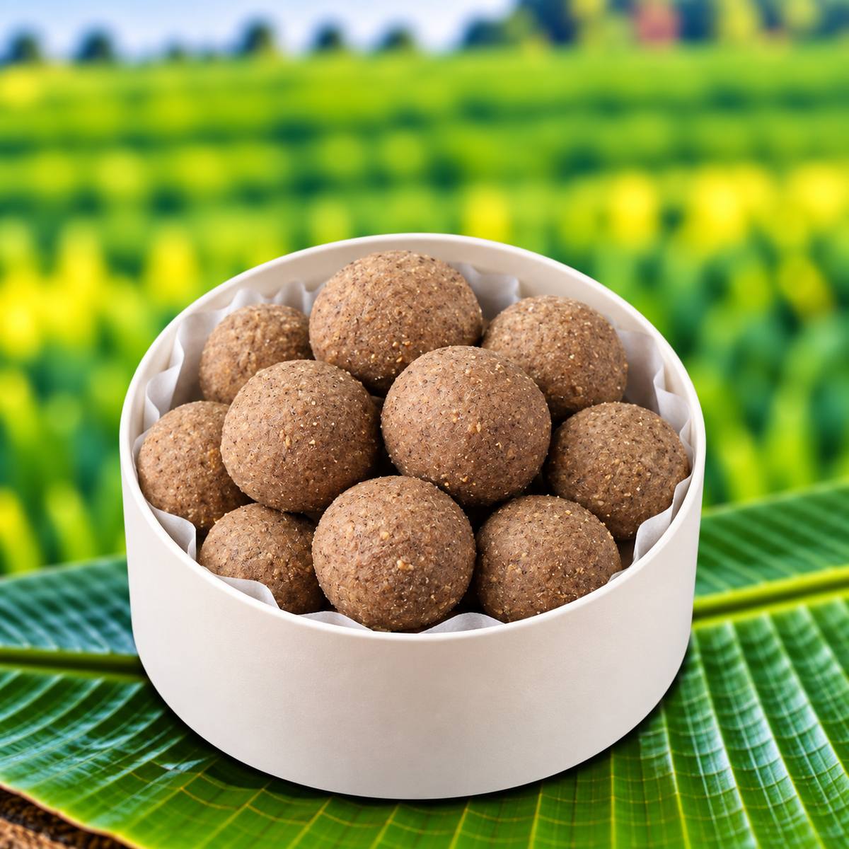 బెల్లం రాగి పిండి లడ్డు | Jaggery Finger Millet Flour Laddu