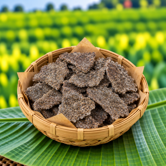 ఎద్దు గానుగ నువ్వుల తెలగపిండి | North-Andhra Bull Driven Sesame oil extracted cake