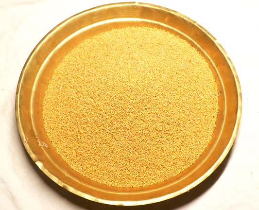 తిరగలి కొర్రలు రవ్వ | Stone Grinded Foxtail Millet